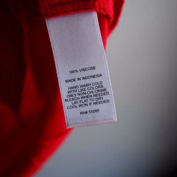 Express Women's Blouse Red - Picture 4 of 4